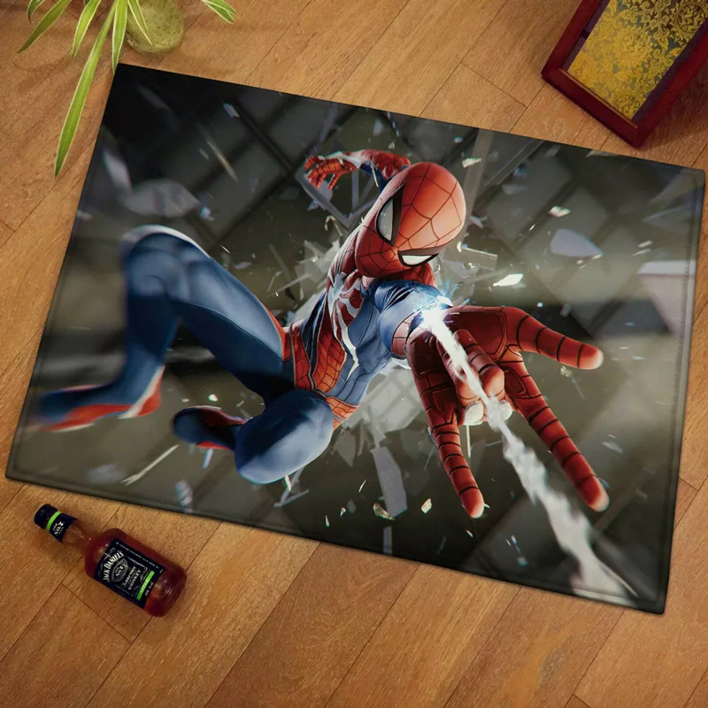 Spiderman Area Rug Spiderman Carpet Living Room Rug Indoor Outdoor Rug