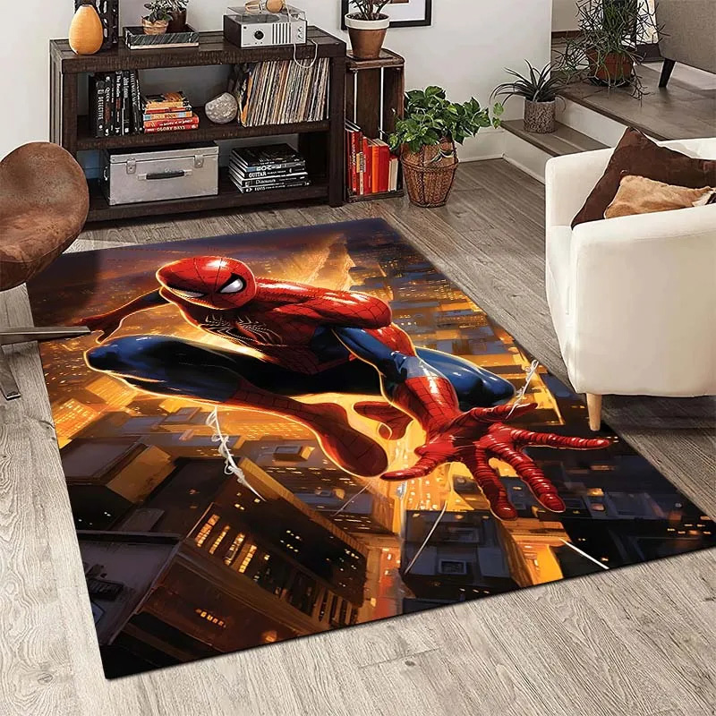 Spiderman Rug Spiderman Carpet Bathroom Rug Outdoor Rug