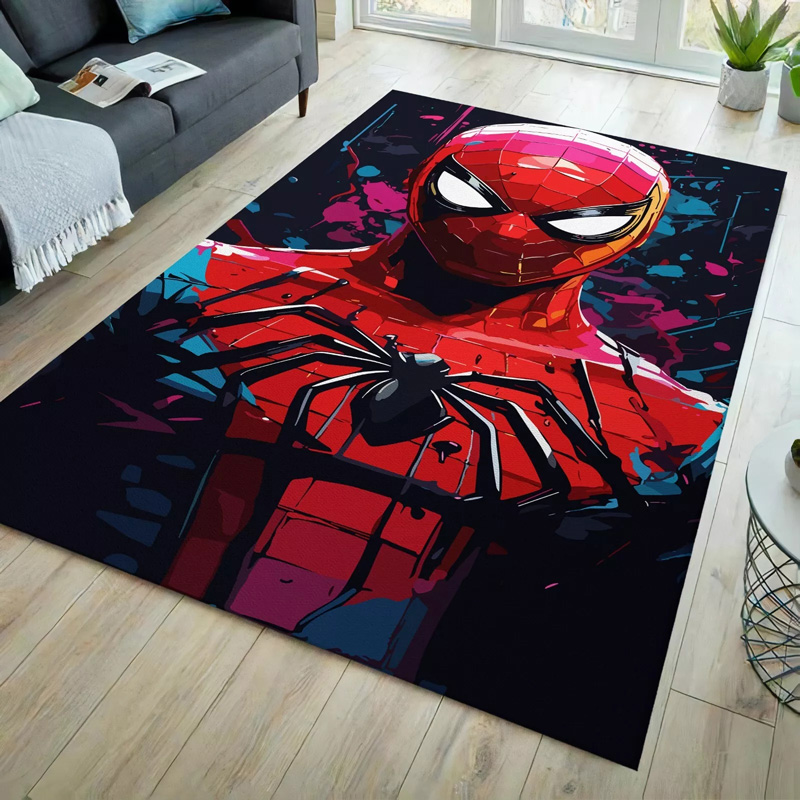 Spiderman Rug Spiderman Carpet Bedroom Area Rug Indoor Outdoor Rug