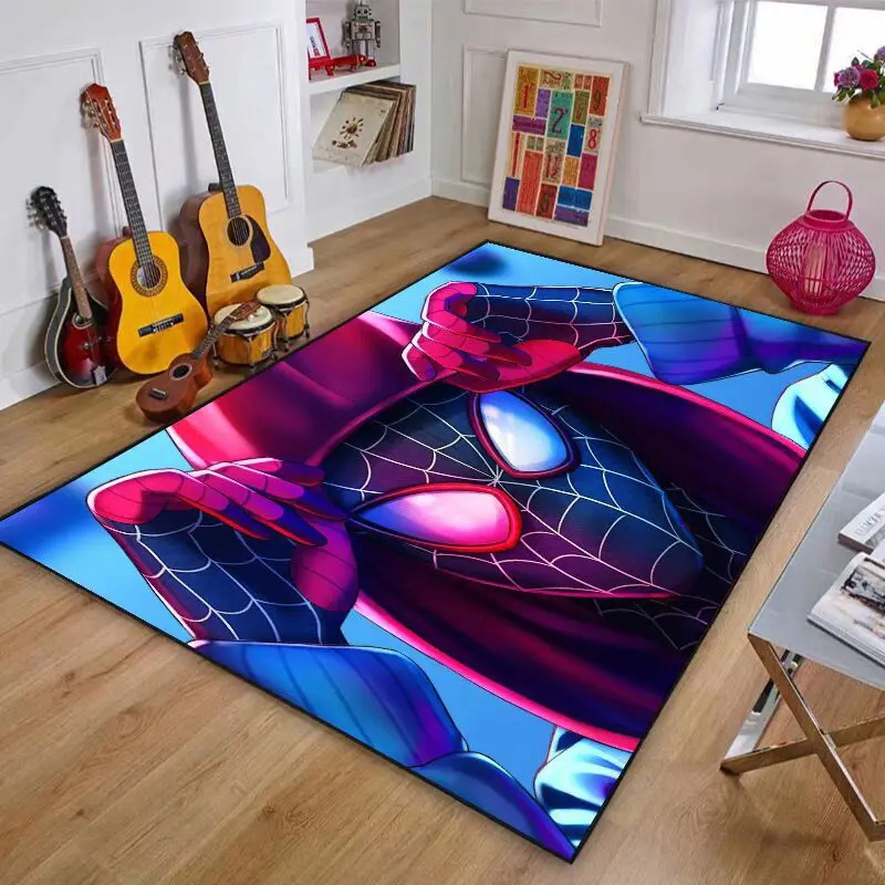 Spiderman Rug Spiderman Carpet Bedroom Area Rug Indoor Rug