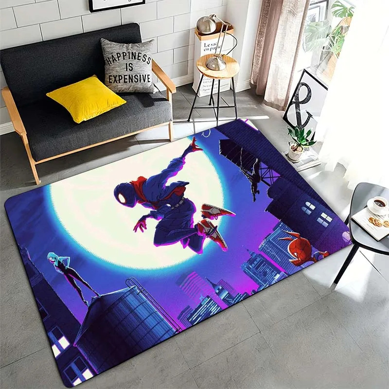 Spiderman Rug Spiderman Carpet Dining Room Rug Indoor Rug