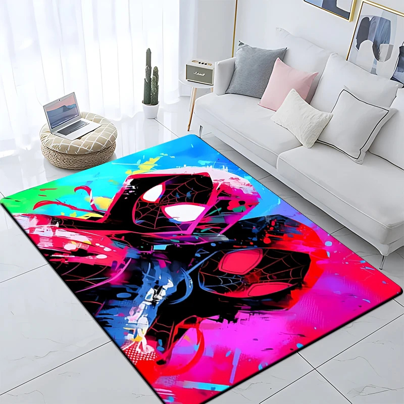 Spiderman Rug Spiderman Carpet Dining Room Rug Indoor Rug