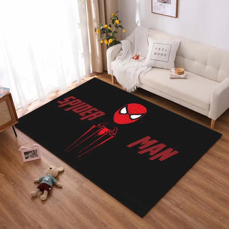 Spiderman Rug Spiderman Carpet Dining Room Rug Indoor Rug