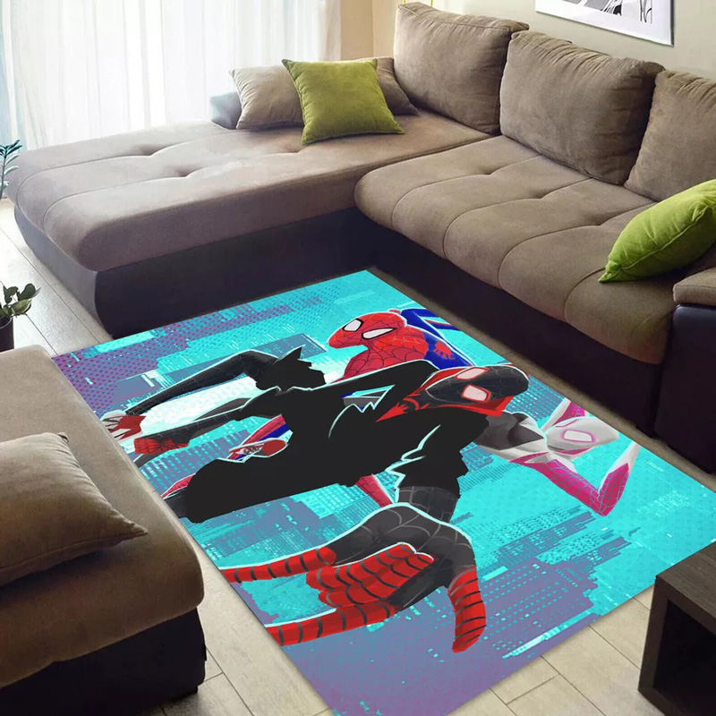 Spiderman Rug Spiderman Carpet Dining Room Rug Indoor Rugs