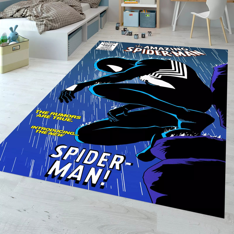 Spiderman Rug Spiderman Carpet Dining Room Rug Indoor Rugs