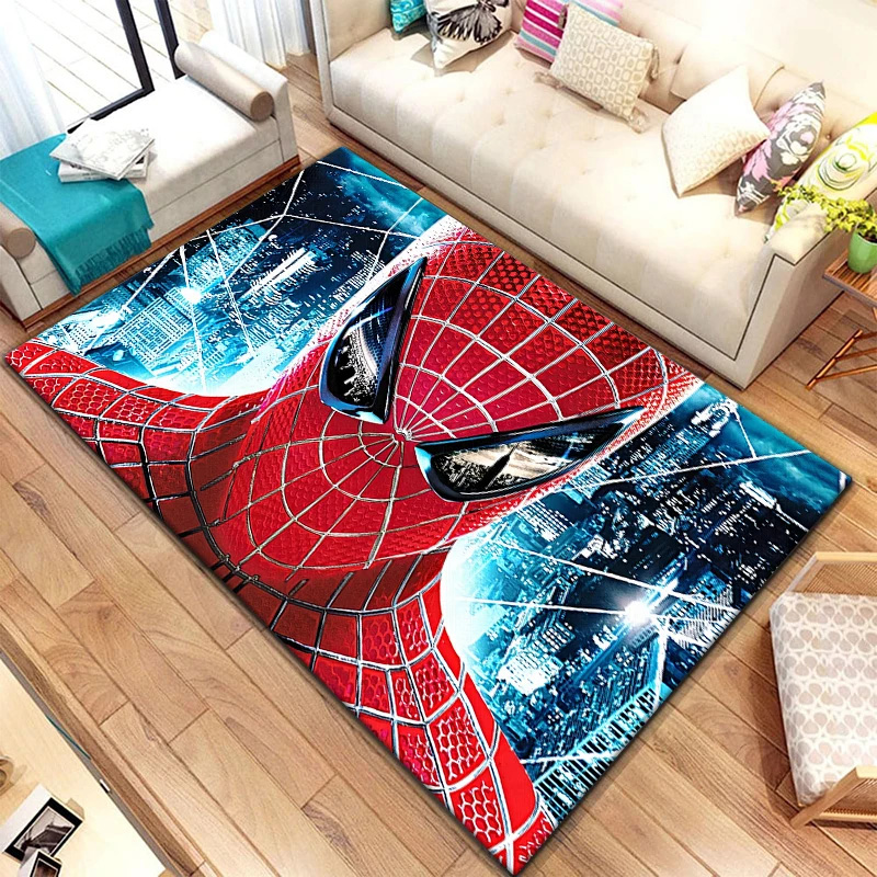 Spiderman Rug Spiderman Carpet Dining Room Rug Indoor Rugs