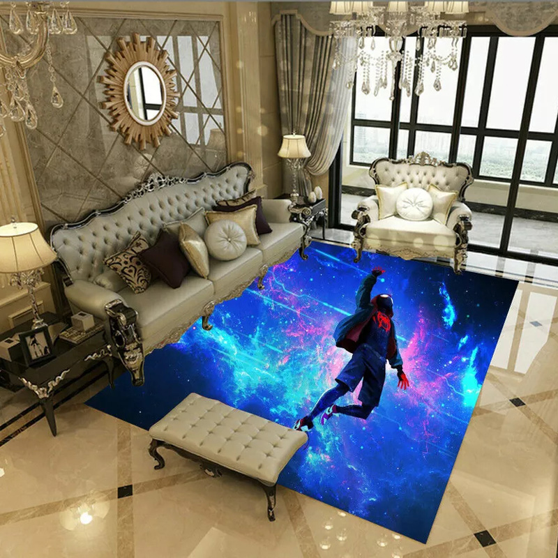 Spiderman Rug Spiderman Carpet Dining Room Rug Indoor Rugs