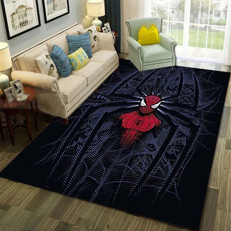 Spiderman Rug Spiderman Carpet Dining Room Rugs Indoor Outdoor Rug