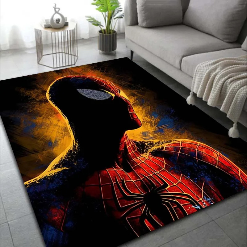 Spiderman Rug Spiderman Carpet Dining Room Rugs Indoor Outdoor Rugs