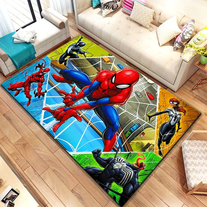 Spiderman Rug Spiderman Carpet Dining Room Rugs Indoor Rugs
