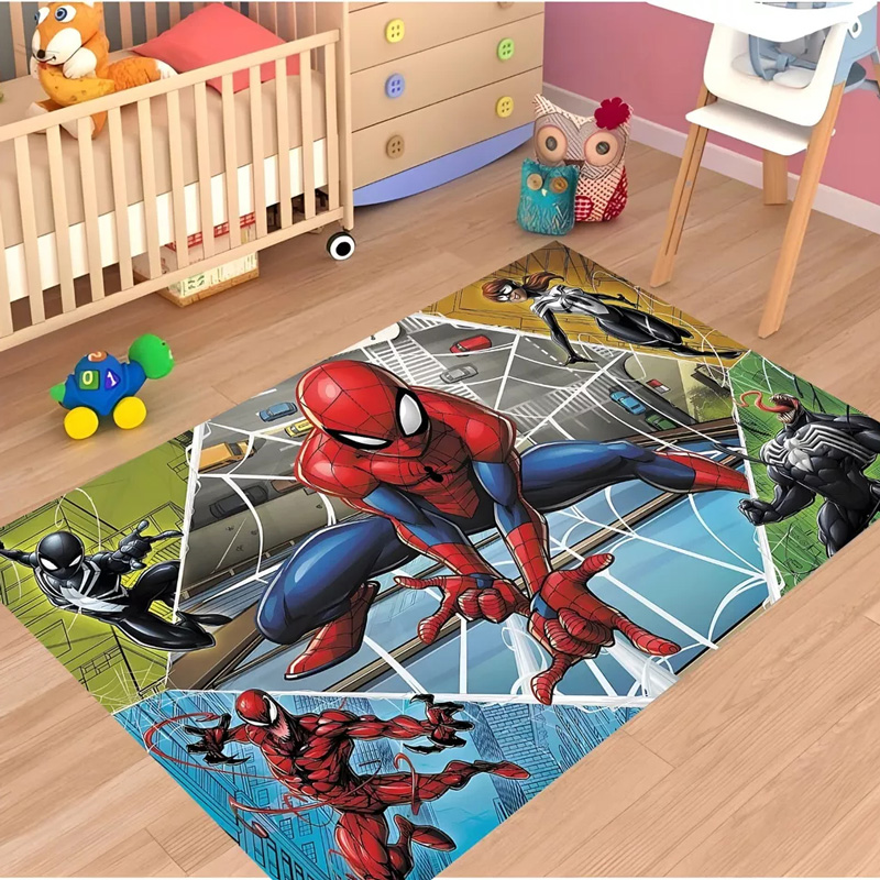 Spiderman Rug Spiderman Carpet Dining Room Rugs Outdoor Rug