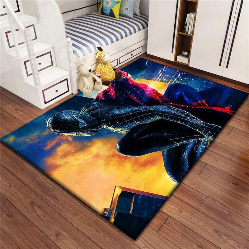 Spiderman Rug Spiderman Carpet Kitchen Rug Indoor Rug