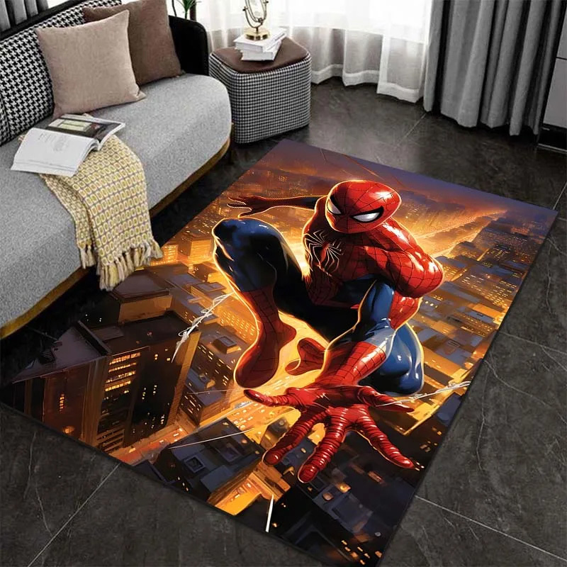 Spiderman Rug Spiderman Carpet Kitchen Rug Indoor Rug