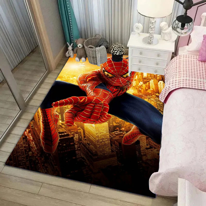 Spiderman Rug Spiderman Carpet Kitchen Rug Indoor Rug