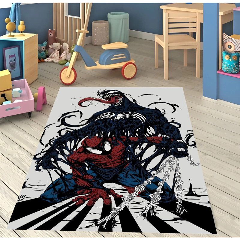 Spiderman Rug Spiderman Carpet Kitchen Rug Indoor Rugs