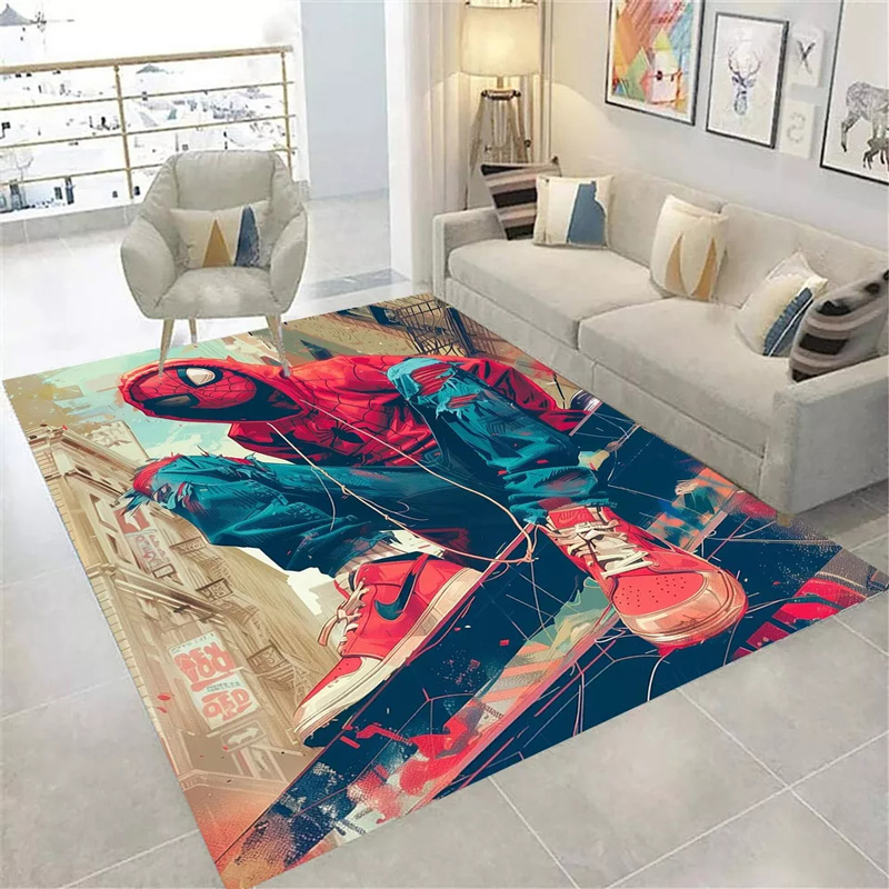 Spiderman Rug Spiderman Carpet Kitchen Rug Outdoor Rug