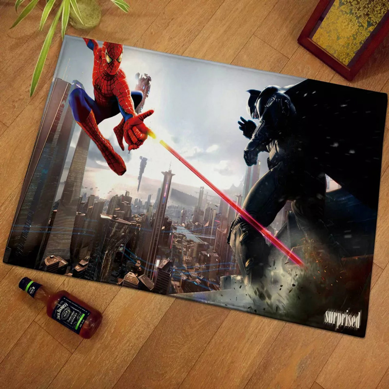 Spiderman Rug Spiderman Carpet Kitchen Rug Outdoor Rug