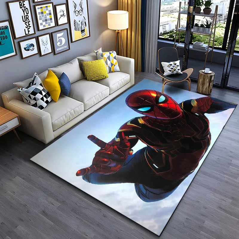 Spiderman Rug Spiderman Carpet Kitchen Rug Outdoor Rugs