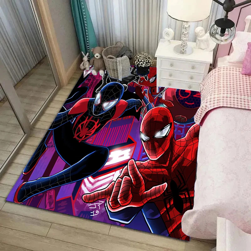 Spiderman Rug Spiderman Carpet Living Room Area Rug Indoor Outdoor Rug