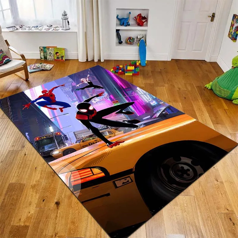 Spiderman Rug Spiderman Carpet Living Room Area Rug Indoor Outdoor Rugs