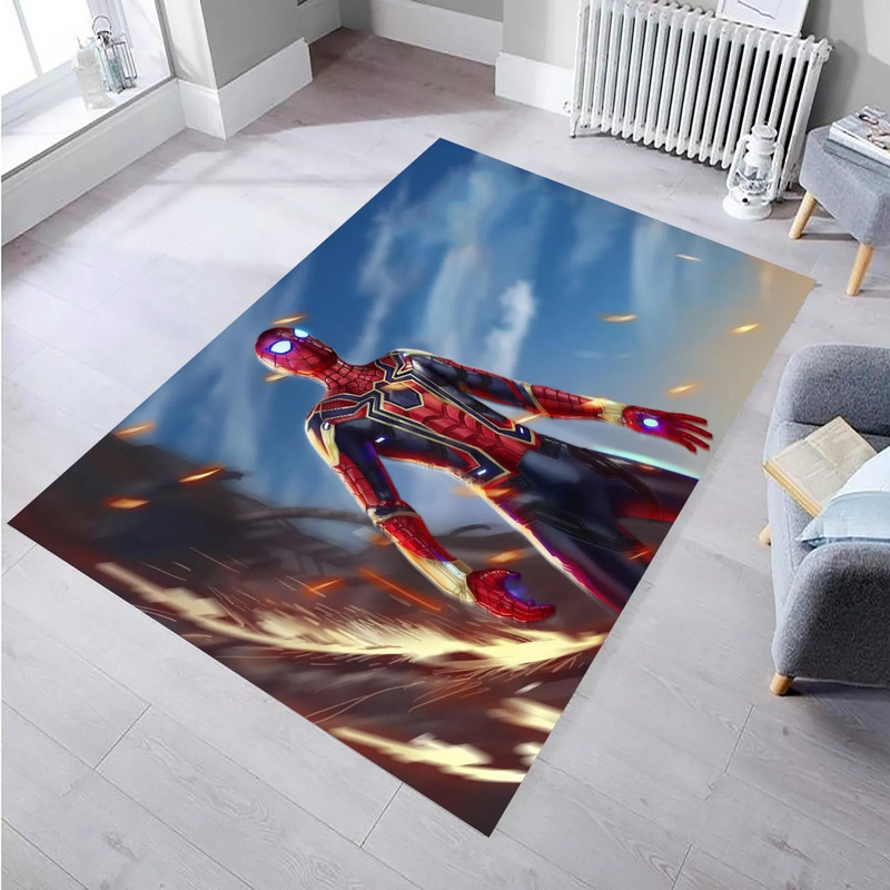 Spiderman Rug Spiderman Carpet Living Room Area Rug Indoor Outdoor Rugs