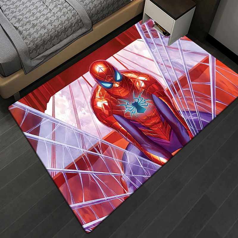 Spiderman Rug Spiderman Carpet Living Room Area Rug Indoor Outdoor Rugs