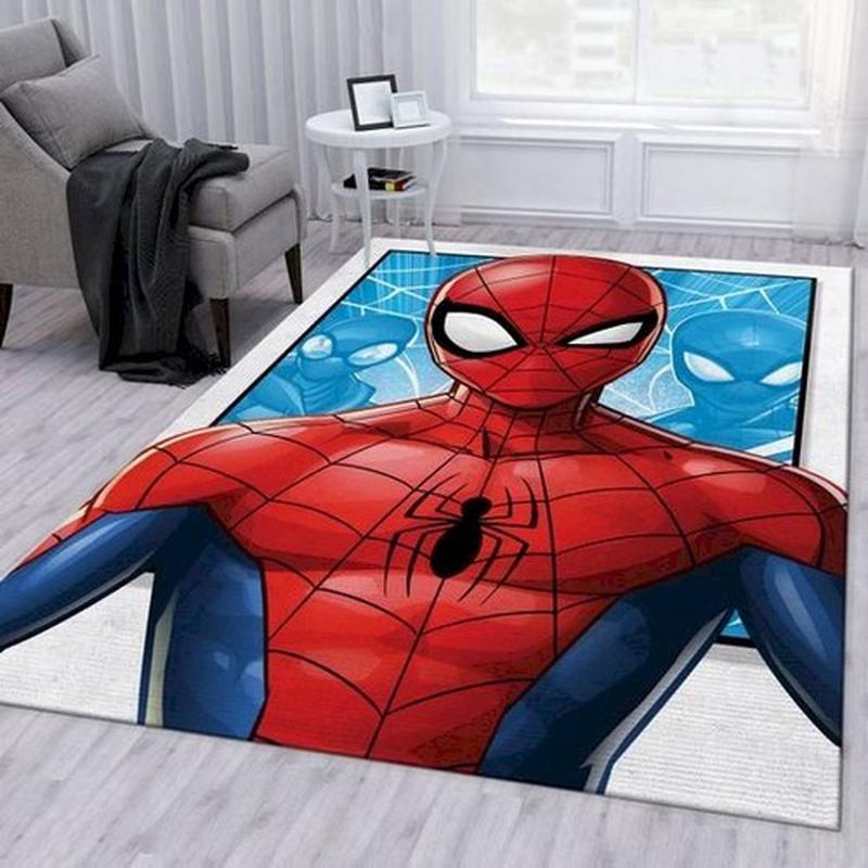 Spiderman Rug Spiderman Carpet Living Room Area Rug Indoor Rug