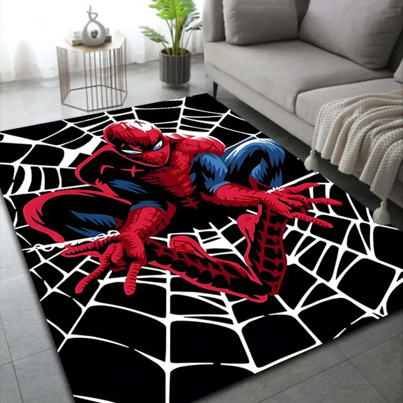 Spiderman Rug Spiderman Carpet Living Room Area Rug Indoor Rugs
