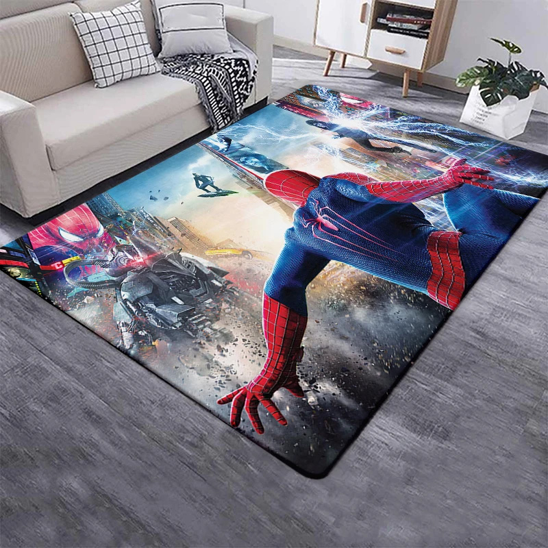 Spiderman Rug Spiderman Carpet Living Room Area Rug Outdoor Rugs