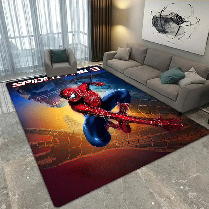 Spiderman Rug Spiderman Carpet Living Room Area Rug Outdoor Rugs