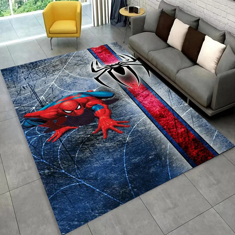 Spiderman Rug Spiderman Carpet Living Room Rug Indoor Outdoor Rug