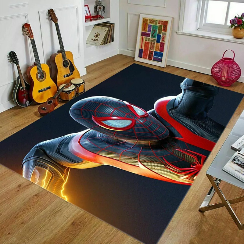 Spiderman Rug Spiderman Carpet Living Room Rug Indoor Outdoor Rug