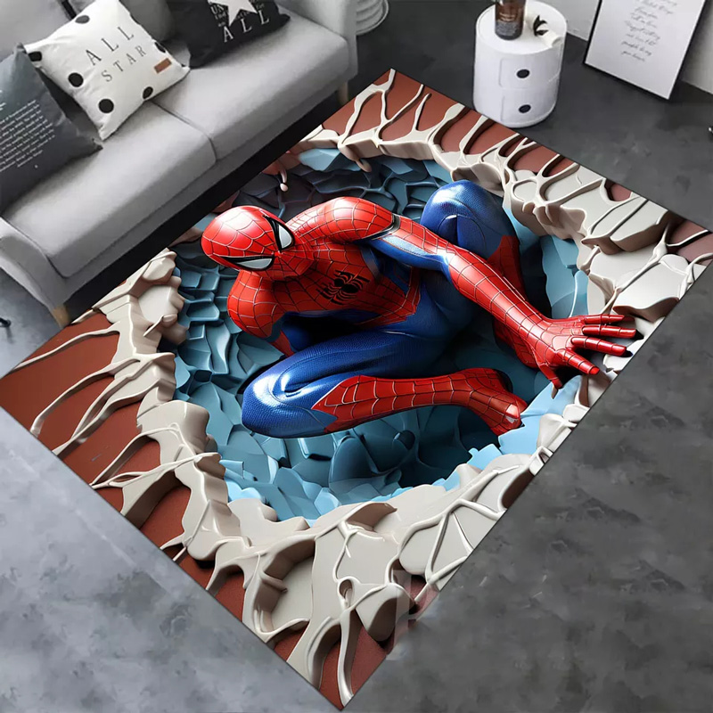 Spiderman Rug Spiderman Carpet Living Room Rug Indoor Rug