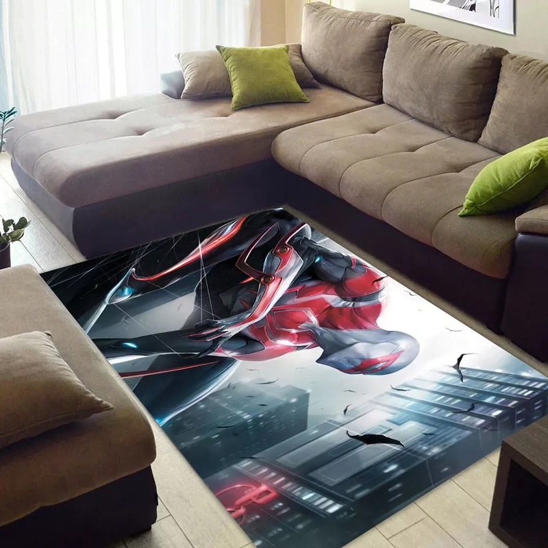 Spiderman Rug Spiderman Carpet Living Room Rug Outdoor Rug