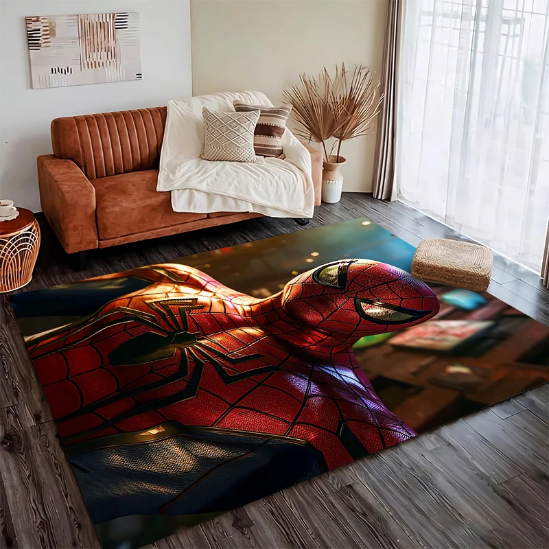 Spiderman Rug Spiderman Carpet Living Room Rug Outdoor Rug