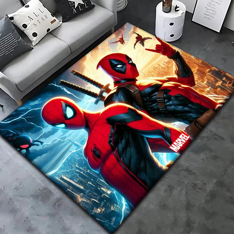 Spiderman Rug Spiderman Carpet Living Room Rug Outdoor Rug