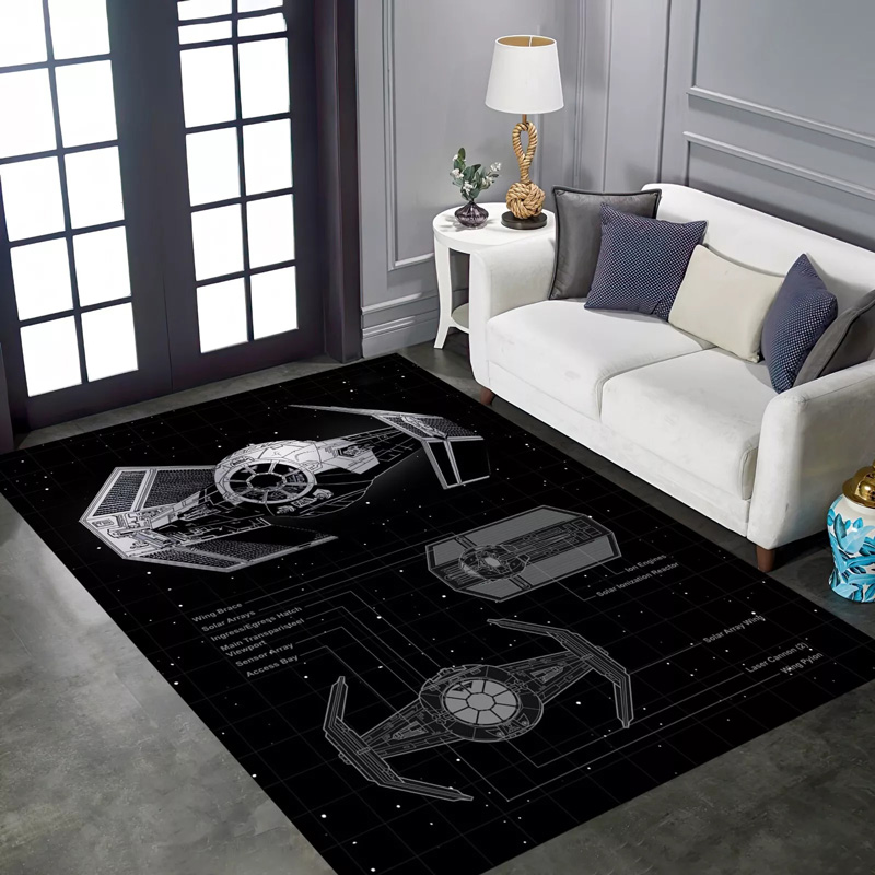 Star Wars Rug Star Wars Carpet Dining Room Rug Indoor Rugs