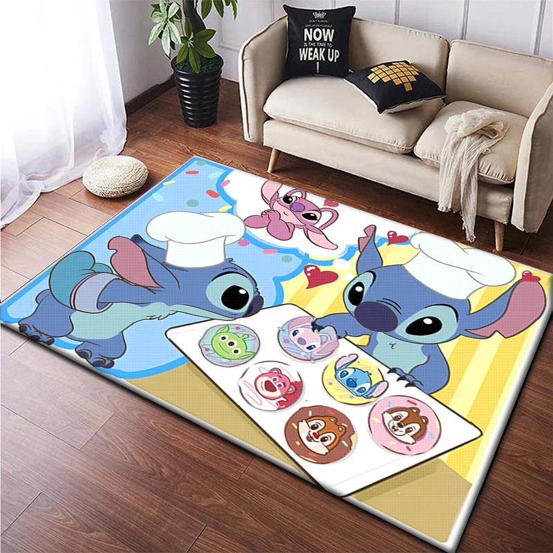 Stitch Area Rug Stitch Carpet Bedroom Rug Indoor Rug