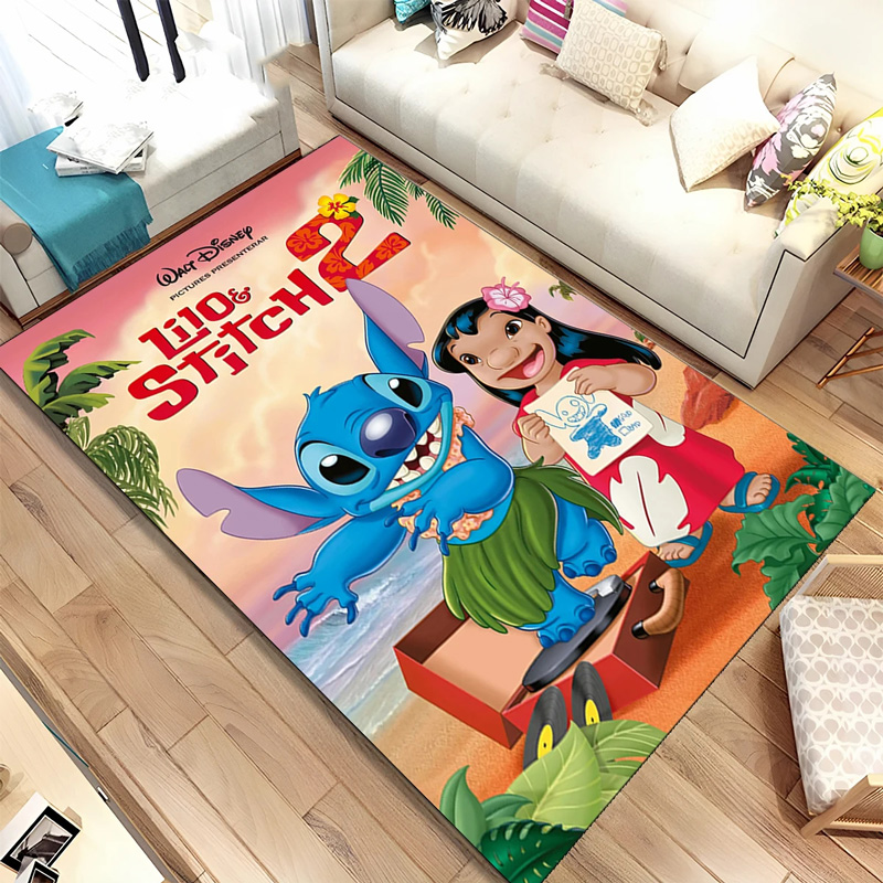 Stitch Rug Stitch Carpet Bedroom Area Rug Indoor Outdoor Rug