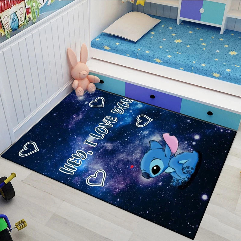 Stitch Rug Stitch Carpet Bedroom Area Rug Indoor Outdoor Rug