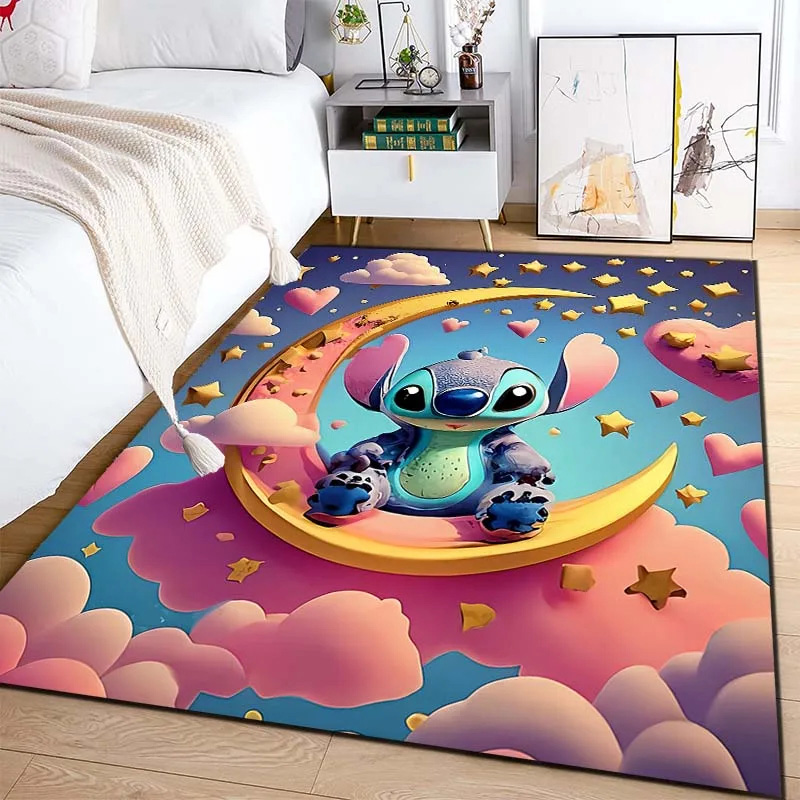 Stitch Rug Stitch Carpet Bedroom Area Rug Indoor Outdoor Rugs