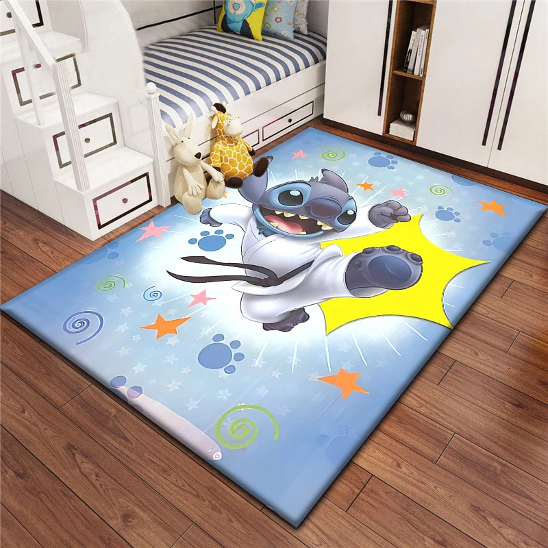 Stitch Rug Stitch Carpet Bedroom Area Rug Indoor Outdoor Rugs