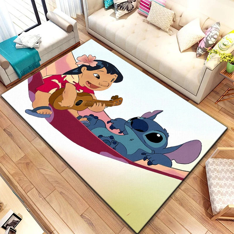 Stitch Rug Stitch Carpet Bedroom Area Rug Indoor Outdoor Rugs