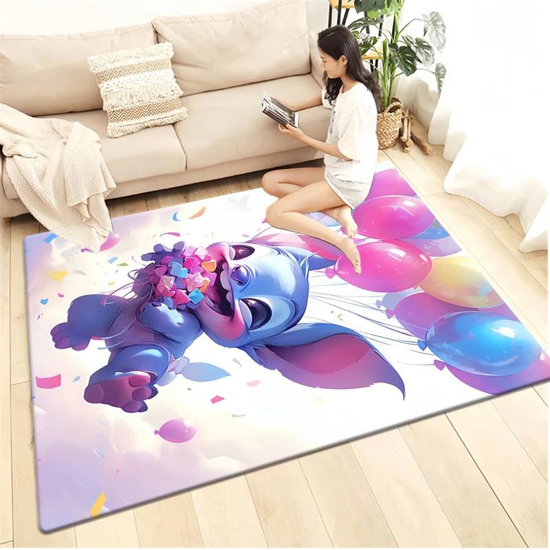Stitch Rug Stitch Carpet Bedroom Area Rug Indoor Rug