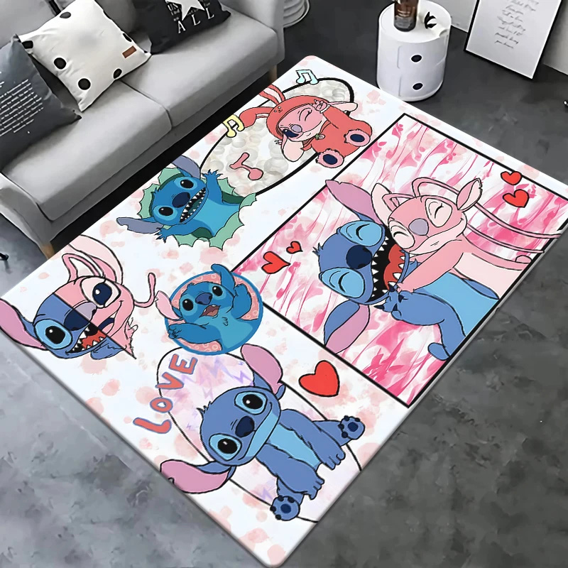 Stitch Rug Stitch Carpet Bedroom Area Rug Indoor Rugs