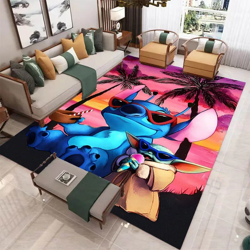 Stitch Rug Stitch Carpet Bedroom Area Rug Outdoor Rug