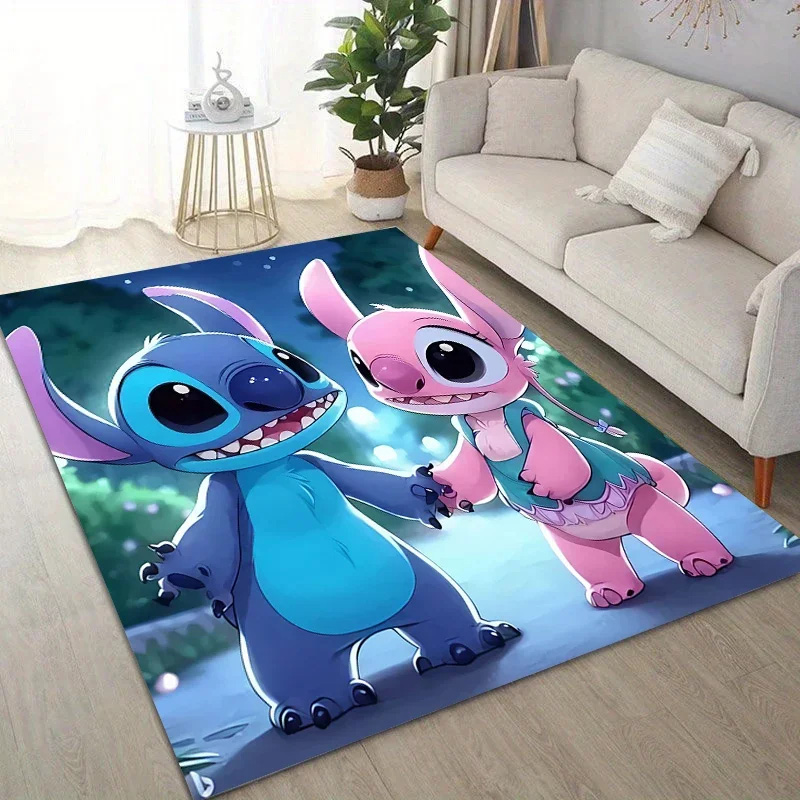 Stitch Rug Stitch Carpet Living Room Area Rug Indoor Outdoor Rug