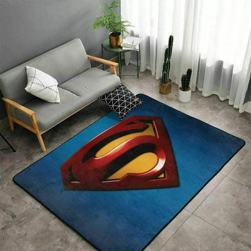 Superman Area Rug Superman Carpet Bathroom Rug Indoor Outdoor Rug