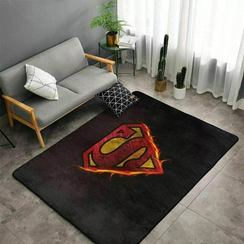 Superman Area Rug Superman Carpet Kitchen Rug Indoor Outdoor Rugs
