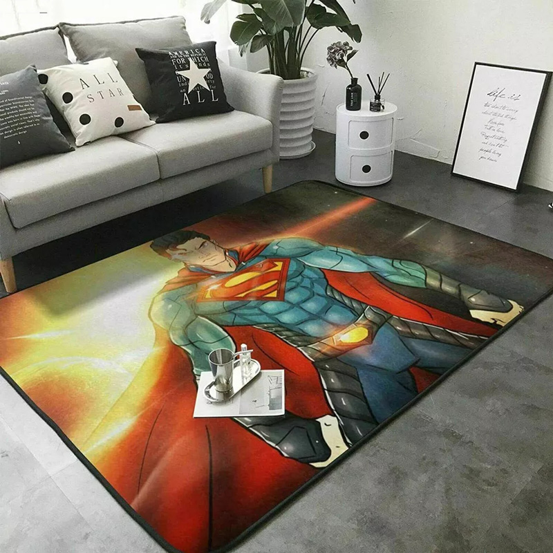 Superman Area Rug Superman Carpet Kitchen Rug Outdoor Rugs
